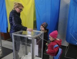 Виборча дільниця в Києві