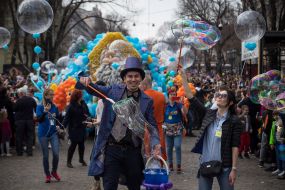 Humoryna. Carnival procession in Odesa