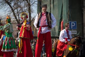 Humoryna. Carnival procession in Odesa