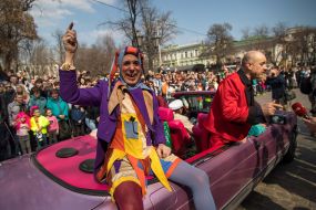 Humoryna. Carnival procession in Odesa