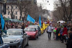 Humoryna. Carnival procession in Odesa