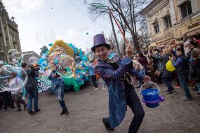 Humoryna. Carnival procession in Odesa