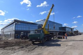 Строительство нового терминала в запорожском аэропорту