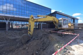 Строительство нового терминала в запорожском аэропорту