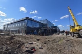 Строительство нового терминала в запорожском аэропорту