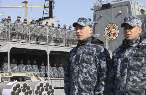 Ukrainian Navy servicemen