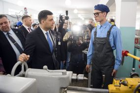 Vladimir Groisman visited Higher vocational school number 17