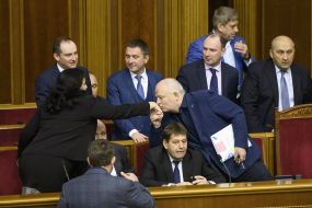 Ivan Klimpush-Tsintsadze, Volodymyr Kistiun and Stepan Kubiv