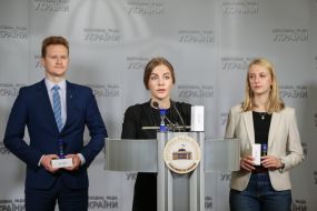 Dmitry Kupira, Elena Sotnik and Lily Olefir