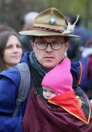 Участник мероприятия с ребенком