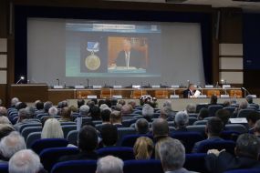 Participants of the event on the occasion of the 65th anniversary of the CB "Pivdenne"