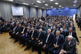 Participants of the event on the occasion of the 65th anniversary of the CB "Pivdenne"