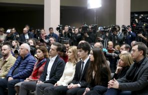 Степан Кубив, Марина Порошенко, Алексей Порошенко