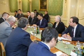 Meeting of Vladimir Groisman and Peter Pellegrini