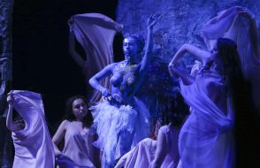 The grand finale of the festival "Crystal Angel"