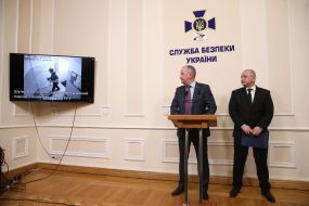 Vasyl Hrytsak and Anatoly Matios