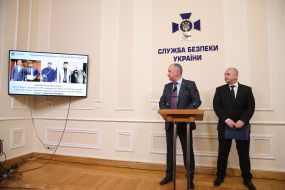 Vasyl Hrytsak and Anatoly Matios