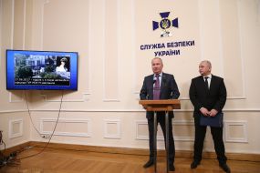 Vasyl Hrytsak and Anatoly Matios