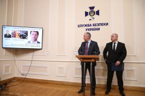 Vasyl Hrytsak and Anatoly Matios