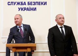 Vasyl Hrytsak and Anatoly Matios