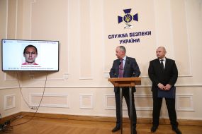 Vasyl Hrytsak and Anatoly Matios