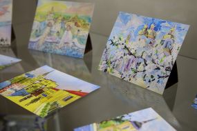"Looking through the years" exhibition of old postcards