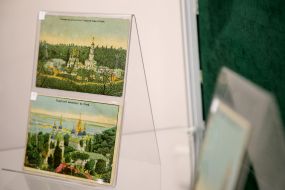 "Looking through the years" exhibition of old postcards