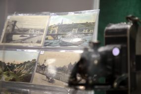 "Looking through the years" exhibition of old postcards