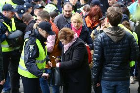 Police are checking people