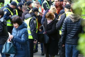 Police are checking people