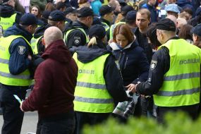 Police are checking people