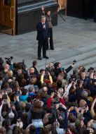 Petro Poroshenko with his wife Marina