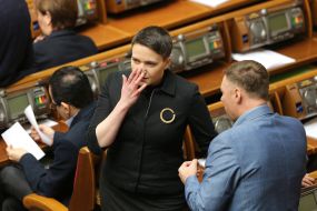 Nadezhda Savchenko and Vitaly Kupriy