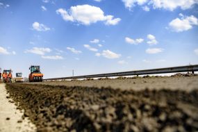 Ремонтные работы на трассе М-05 "Киев - Одесса"