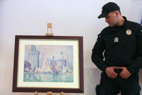 Painting "Port La Rochelle"