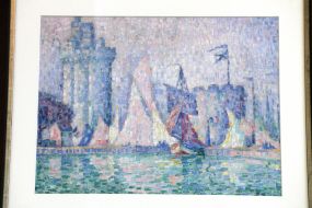 Картина "Порт Ла-Рошель"