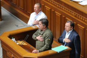 Yuriy Timoshenko and Mykola Knyazhitsky