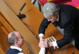 Viktor Yushchenko and Yegor Sobolev