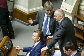 Vadim Novinsky, Nestor Shufrich and Sergey Kivalov