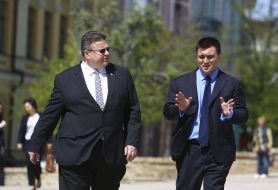 Pavlo Klimkin and Linas Linkevičius