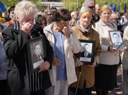 Participants of the commemorative action