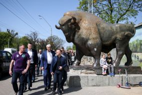 Vyacheslav Nepop and Vitali Klitschko