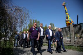 Vyacheslav Nepop and Vitali Klitschko