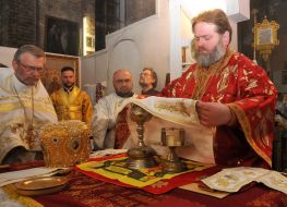 Victor Marinchak and Bishop Mitrofan