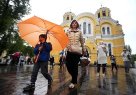Girl with Easter basket