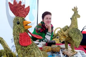 Плетені скульптури 