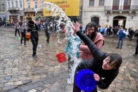 "Blooming Monday" in Lviv