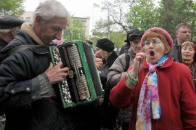 Representatives of the NGO "Trud Kharkiv Region"