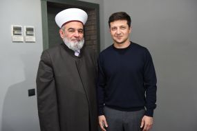 Ahmed Tamim and Volodymyr Zelensky