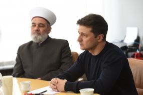 Ahmed Tamim and Volodymyr Zelensky